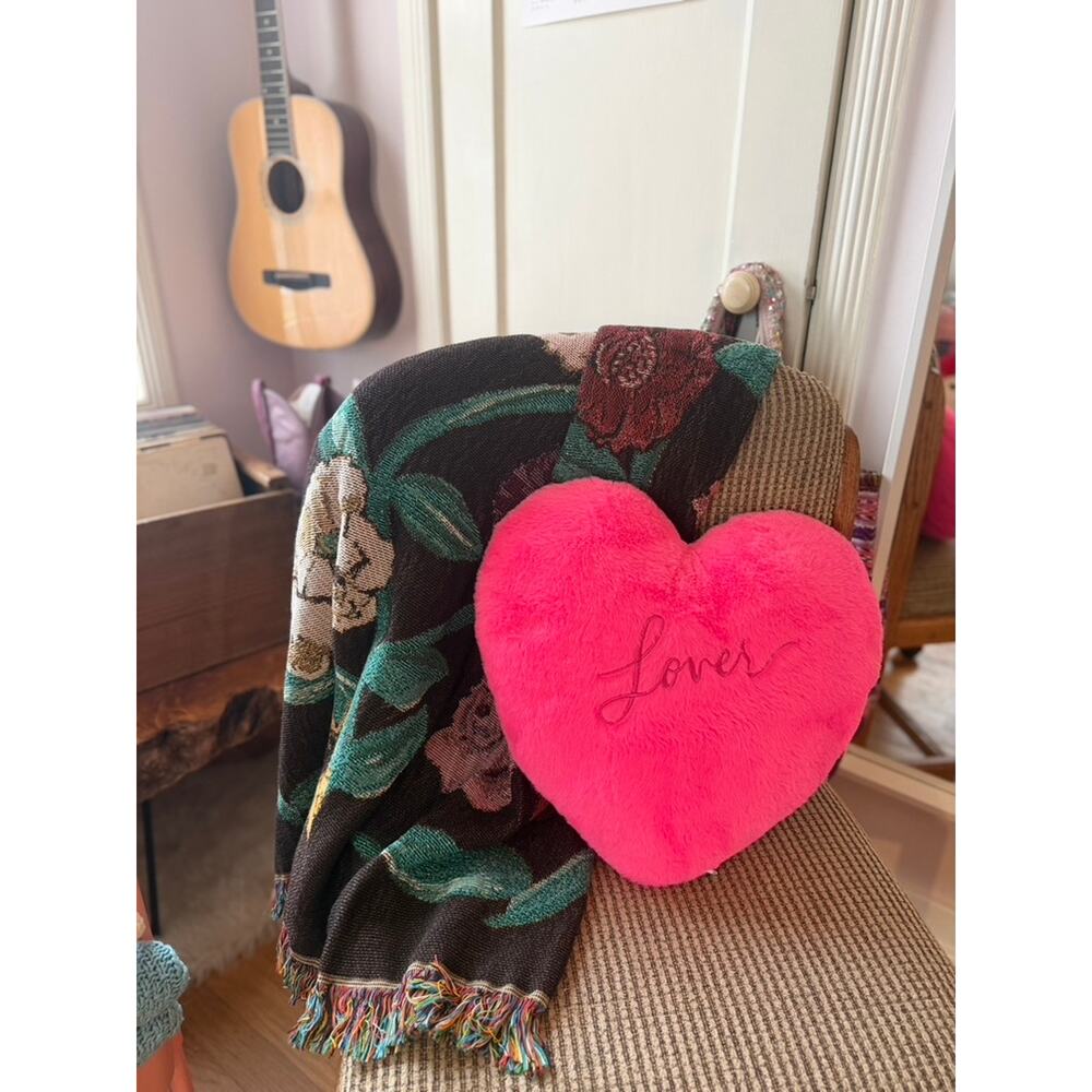 Taylor Swift Authentic Heart Shaped Lover Pillow
